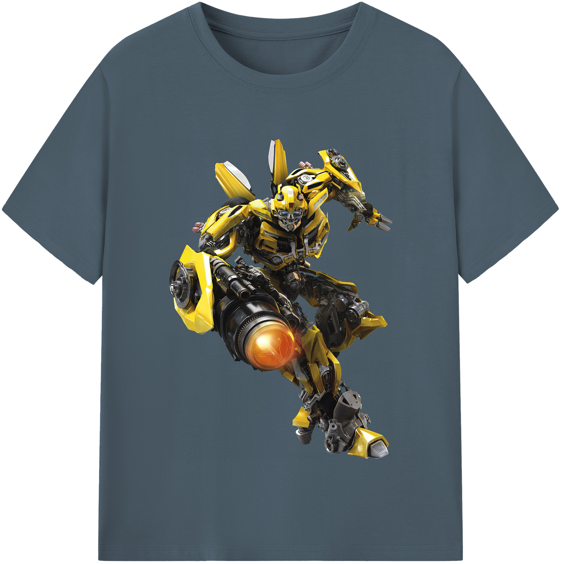 （画像用） Transformers トランスフォーマー 綿100％半袖Tシャツ（フロントプリント）